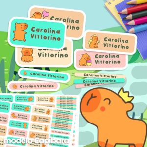 Capibara - Etiquetas Personalizadas
