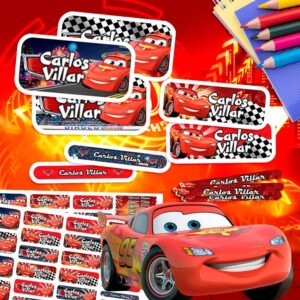 Cars - Etiquetas Personalizadas