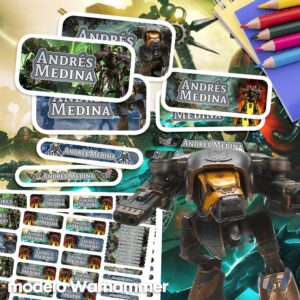 Warhammer - Etiquetas Personalizadas